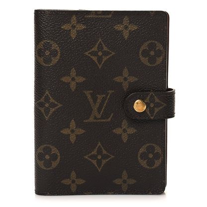 Louis Vuitton LOUIS VUITTON Monogram Small Ring Agenda Cover 1 of 6