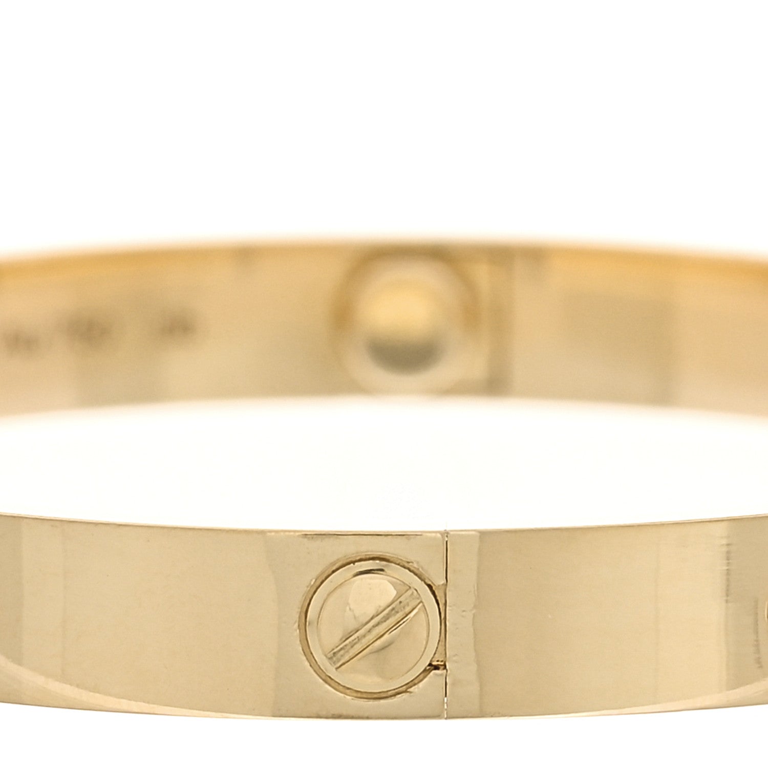 Cartier 18K Yellow Gold LOVE Bracelet 17 8 of 19