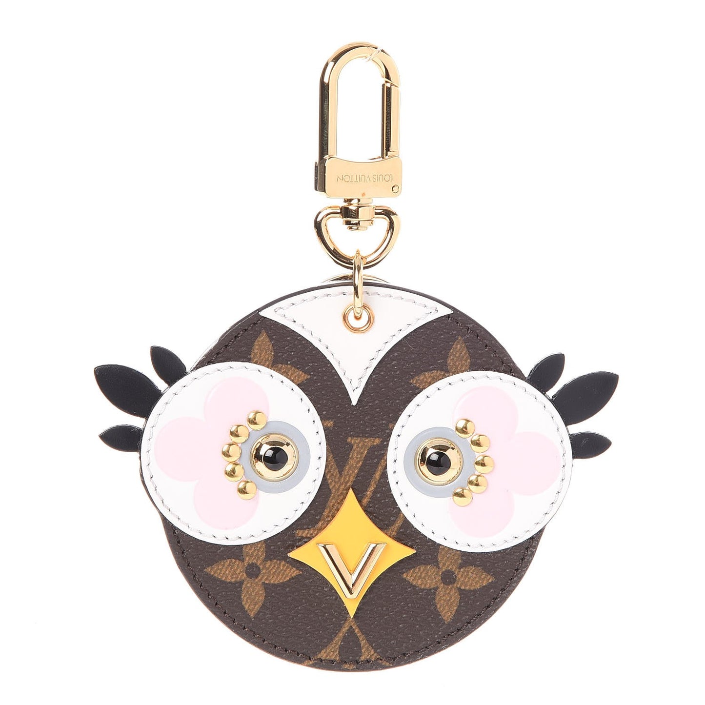 Monogram Lovely Birds Bag Charm