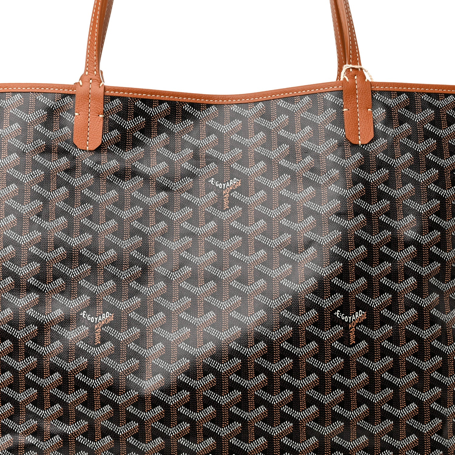 Goyard Goyardine Saint Louis GM Black Gold 9 of 11