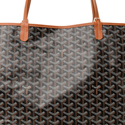 Goyard Goyardine Saint Louis GM Black Gold 9 of 11