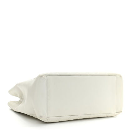 Chanel Caviar Quilted Grand Shopping Tote GST White 4 of 16
