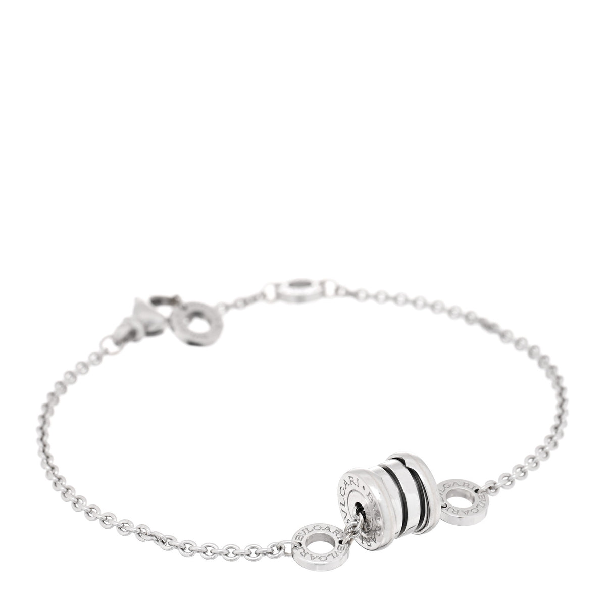 Bulgari 18K White Gold B.Zero1 Bracelet 1 of 3