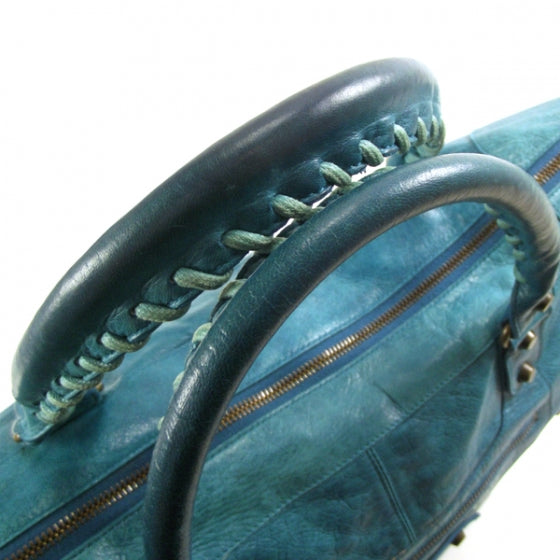 Leather Work Turquoise