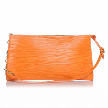 Louis Vuitton Epi Pochette Accessories 21 Bag Mandarin 1 of 7