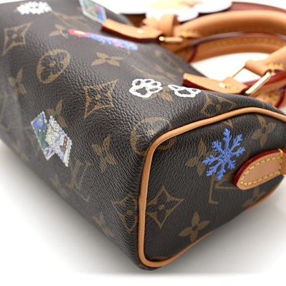Louis Vuitton Monogram Vivienne Nano Speedy 9 of 10