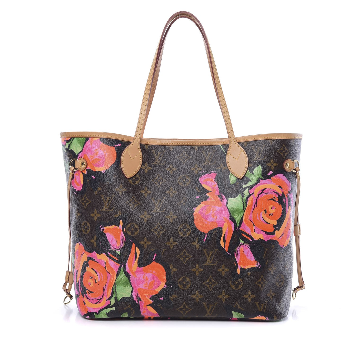 Monogram Roses Neverfull MM