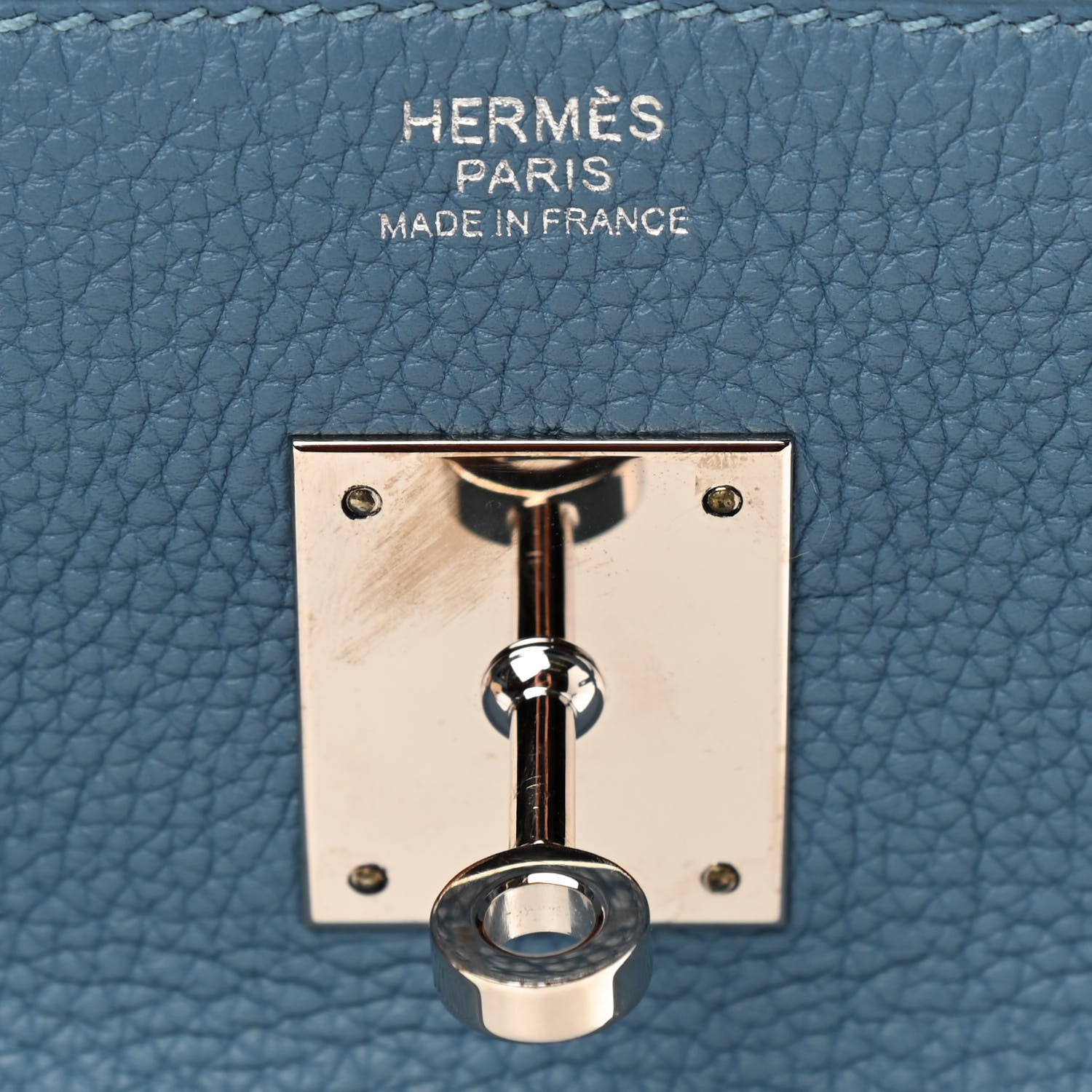 Hermes Togo Birkin 30 Bleu Azur 5 of 10