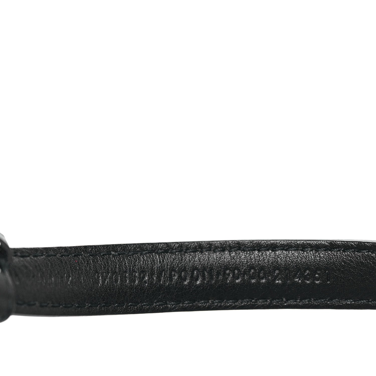 Gucci Moon Calfskin Nickel Interlocking G 20mm 90 36 Black 4 of 6