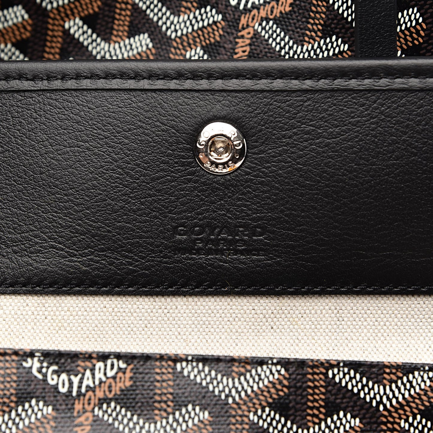 Goyardine Saint Louis GM Black