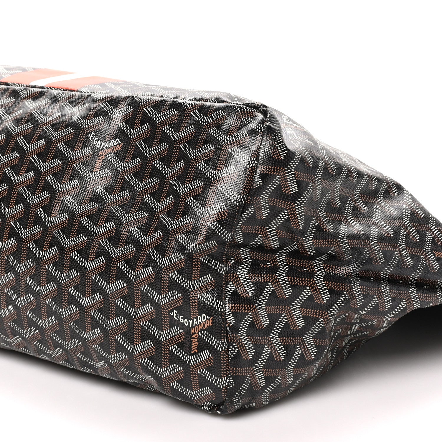 Goyard Goyardine Saint Louis GM Black Gold 10 of 10