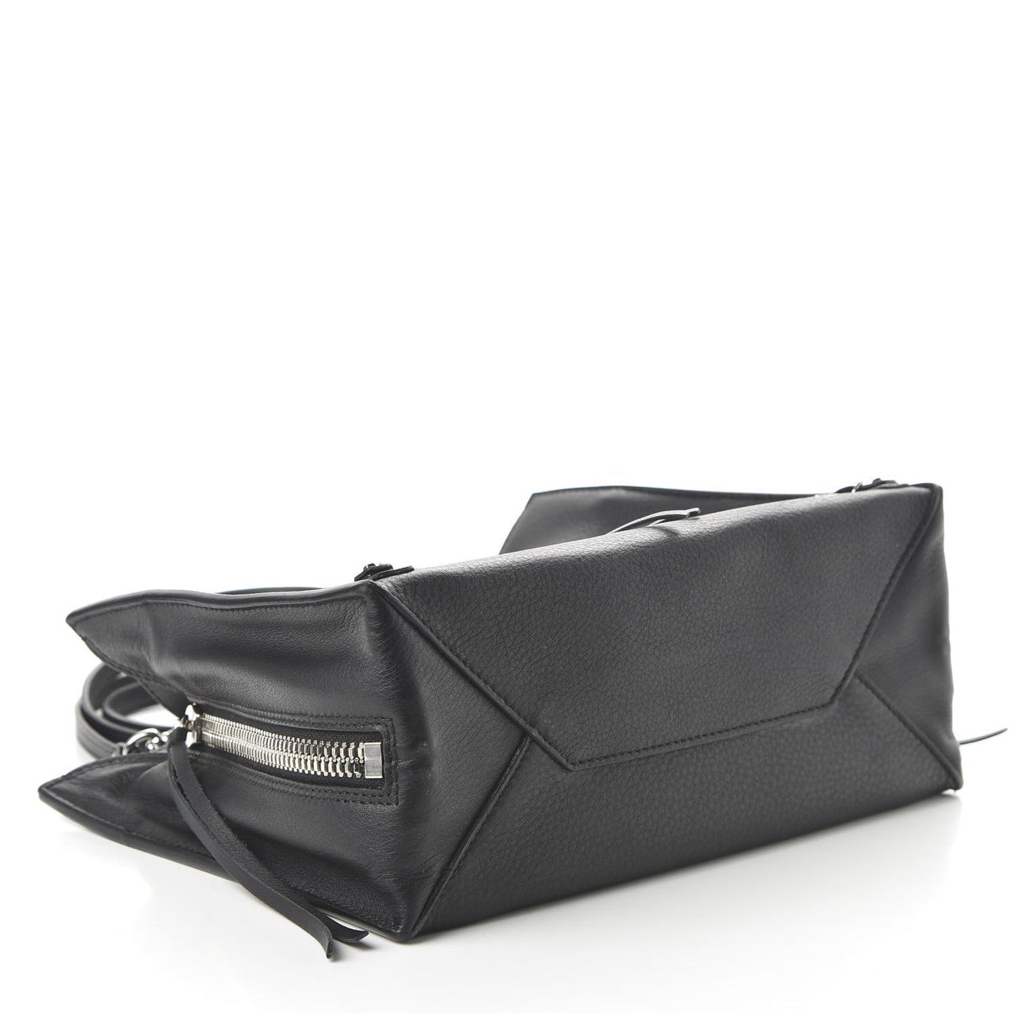 Veau Papier A6 Zip Around Tote Black