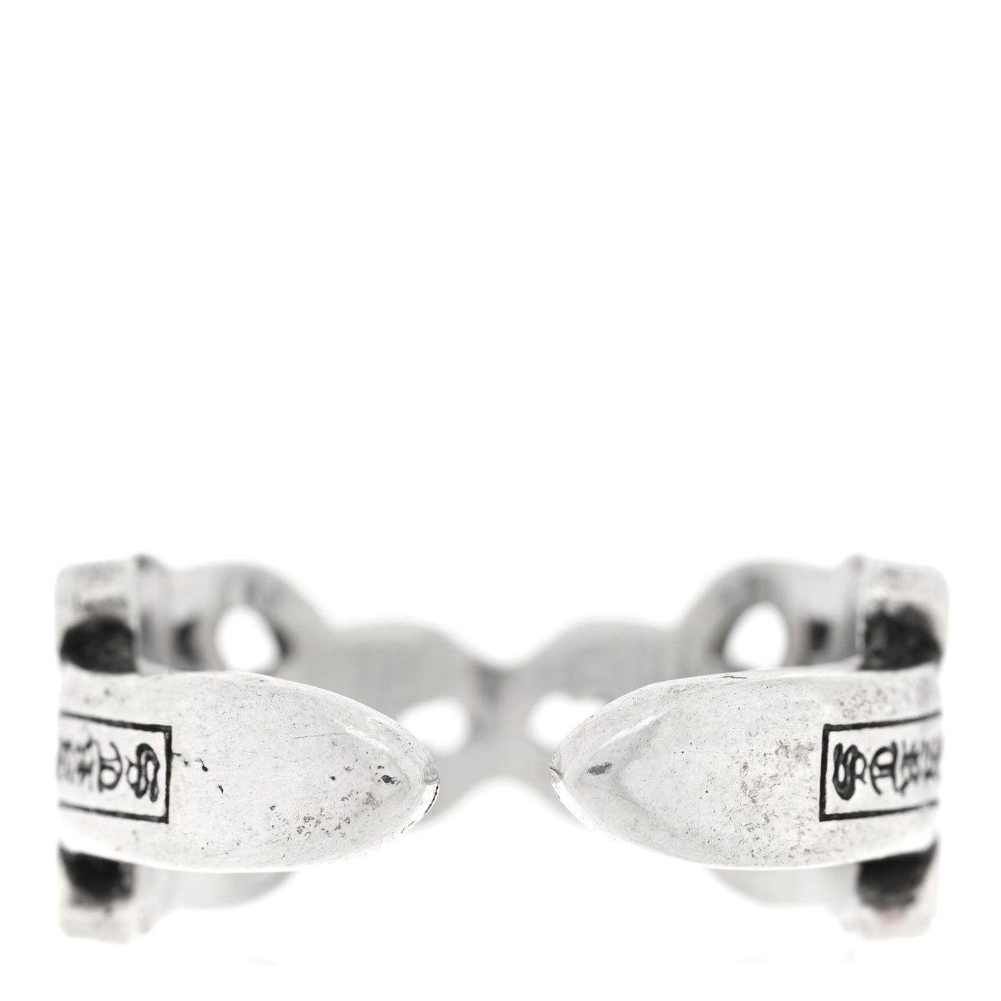 Sterling Silver Double Dagger Ring 61 9.5