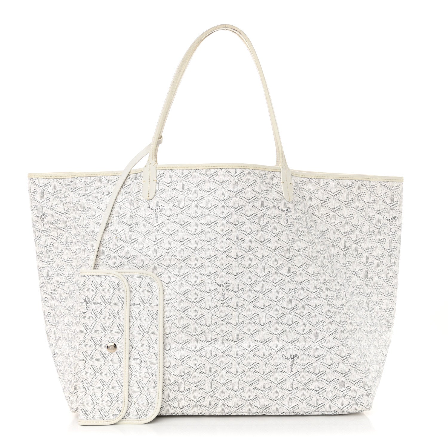 Goyard Goyardine Saint Louis GM White 3 of 18