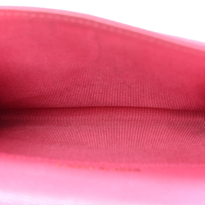 Chanel Caviar Quilted Flap Card Holder Wallet Pink 5 of 10