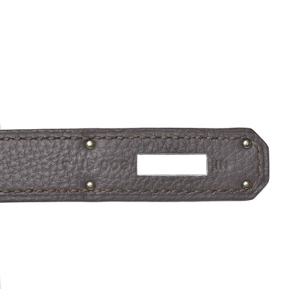 Hermes Togo Kelly Retourne 35 Etain 12 of 33