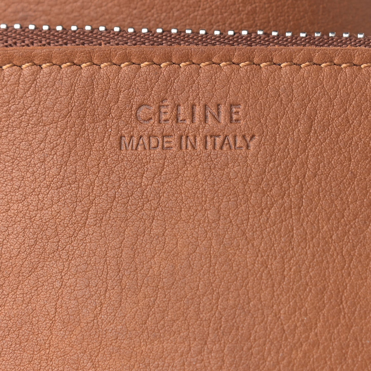 Smooth Calfskin Big Bucket Bag Tan