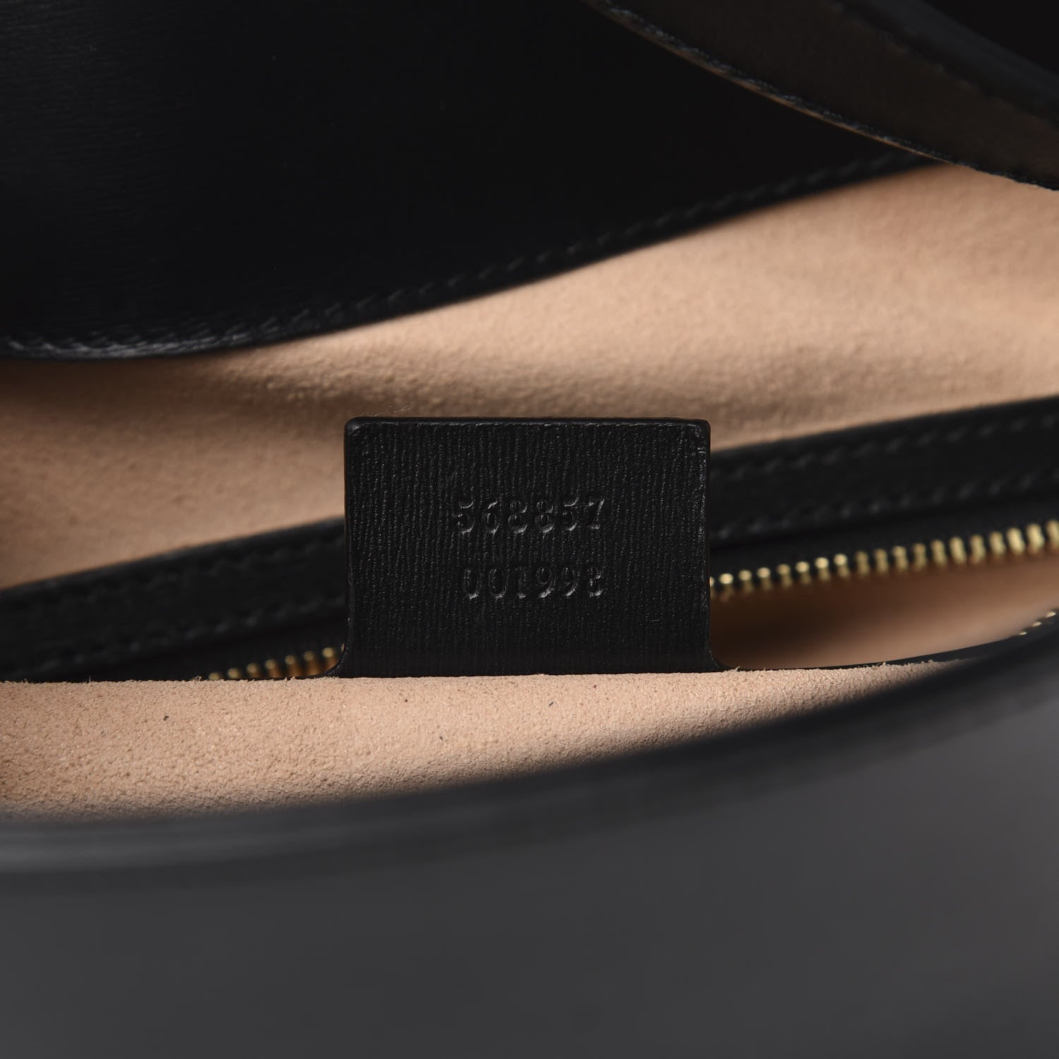 Gucci Calfskin Medium Arli Shoulder Bag Black 7 of 10