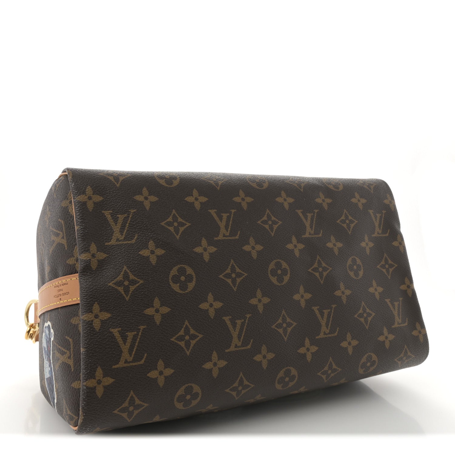 Louis Vuitton Monogram World Tour Speedy Bandouliere 30 4 of 11