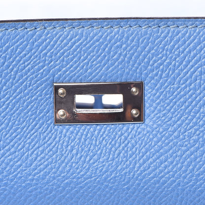 Hermes Epsom Kelly Sellier 25 Bleu Paradis 26 of 39