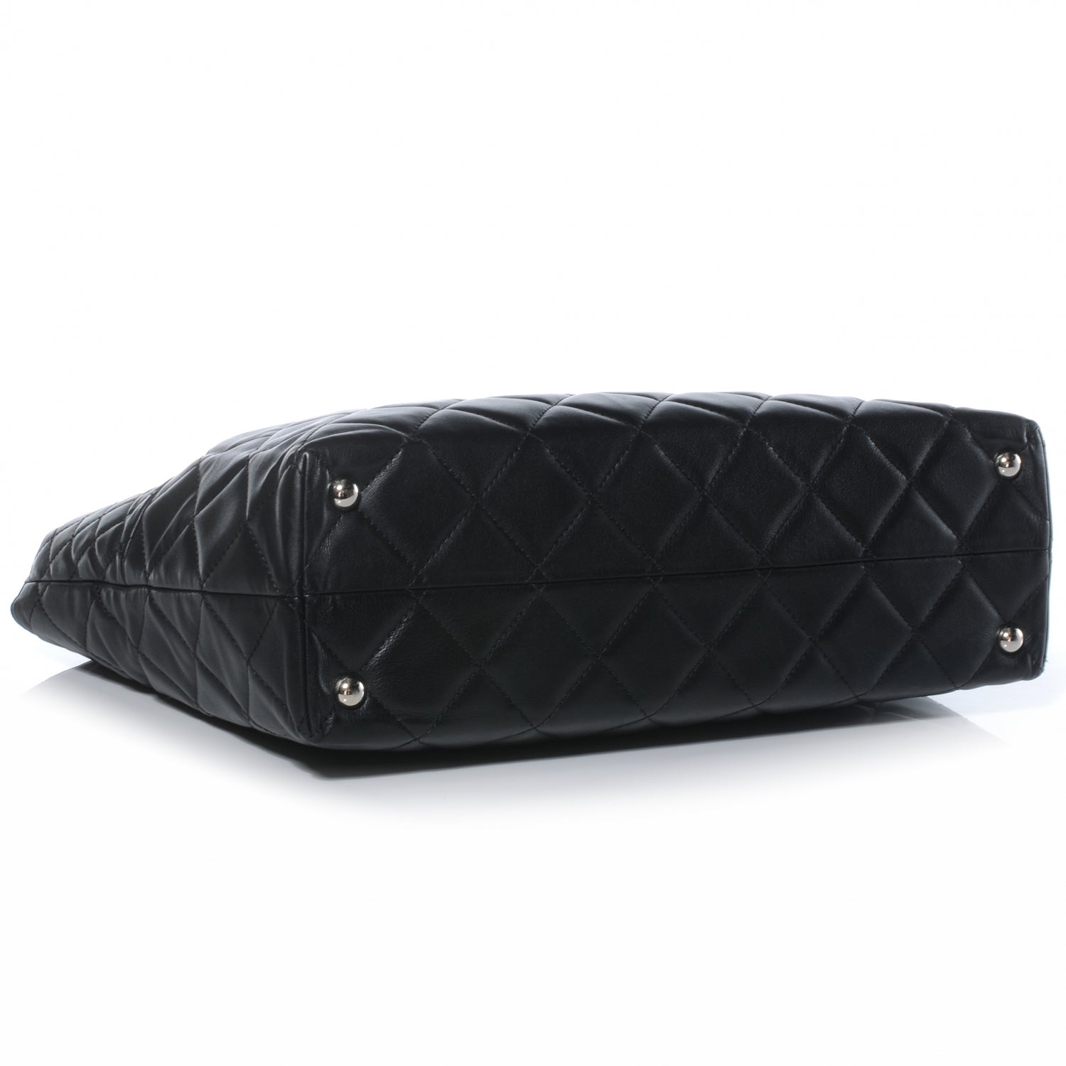 Chanel Calfskin Quilted In the Business Large Tote Black 4 of 7