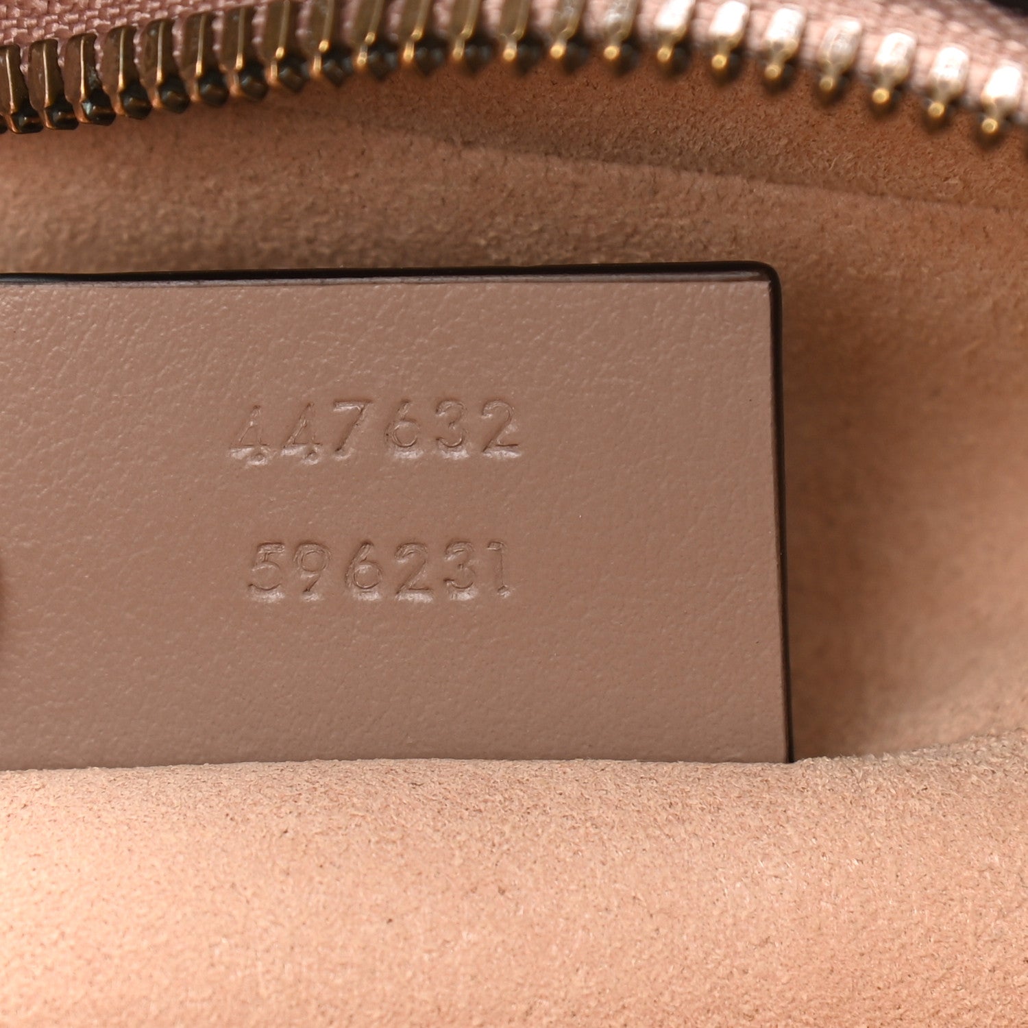 Gucci Calfskin Matelasse Small GG Marmont Chain Shoulder Bag Porcelain Rose 7 of 11