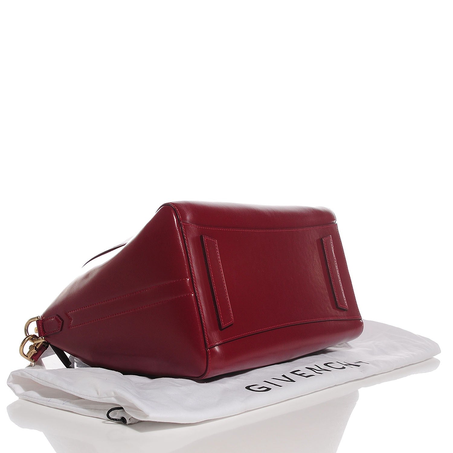 Givenchy Shiny Lord Calfskin Medium Antigona Burgundy 4 of 10