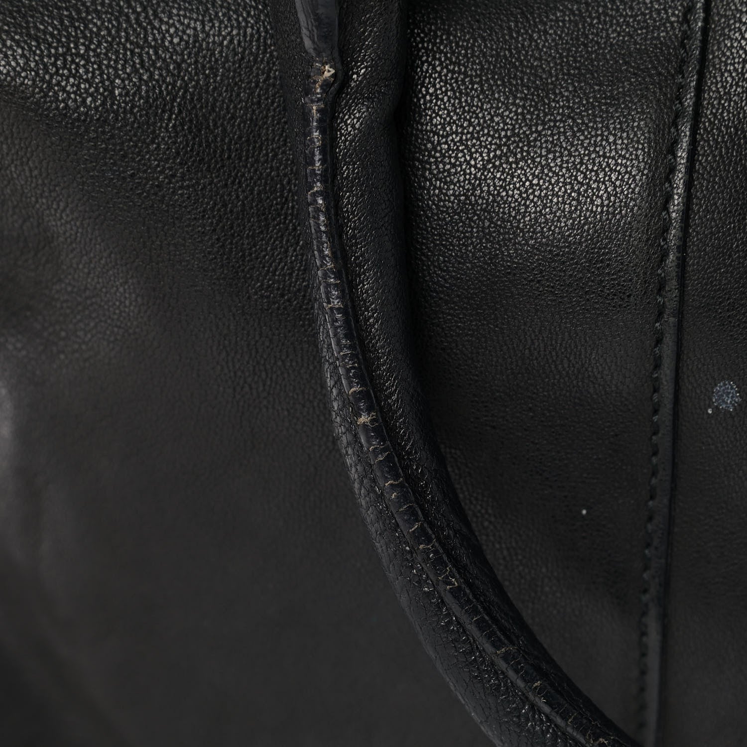 Saint Laurent Sheepskin Large Cabas ChYc Black 7 of 19