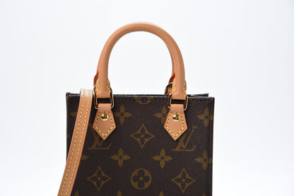 Louis Vuitton Monogram Petit Sac Plat 12 of 16