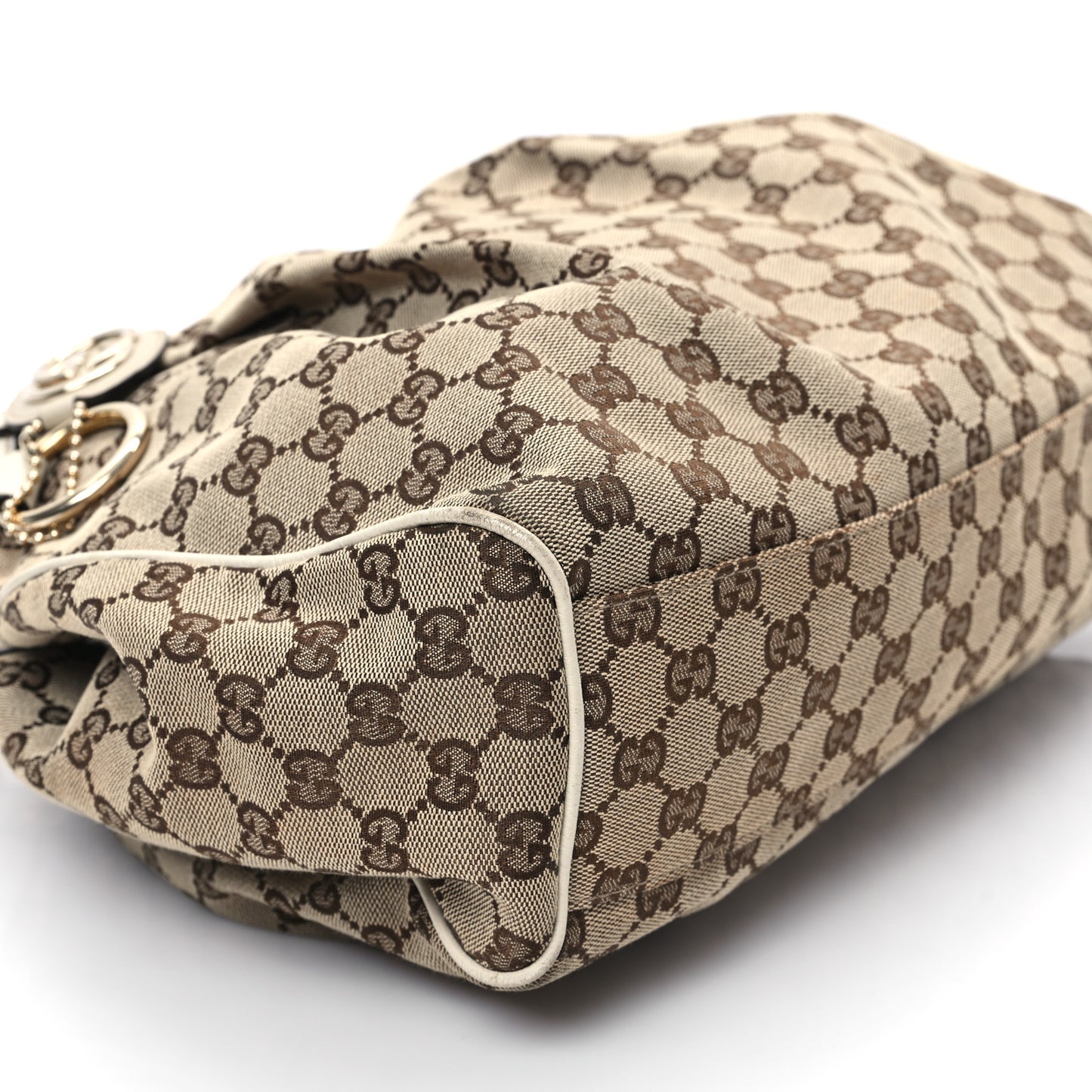 Monogram Medium Sukey Tote Off White
