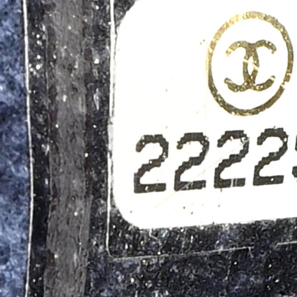 Chanel Calfskin Jumbo Tramezzo Flap Navy 7 of 10