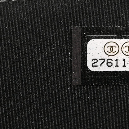 Chanel Iridescent Caviar Quilted Small Clutch With Chain Black 9 of 12