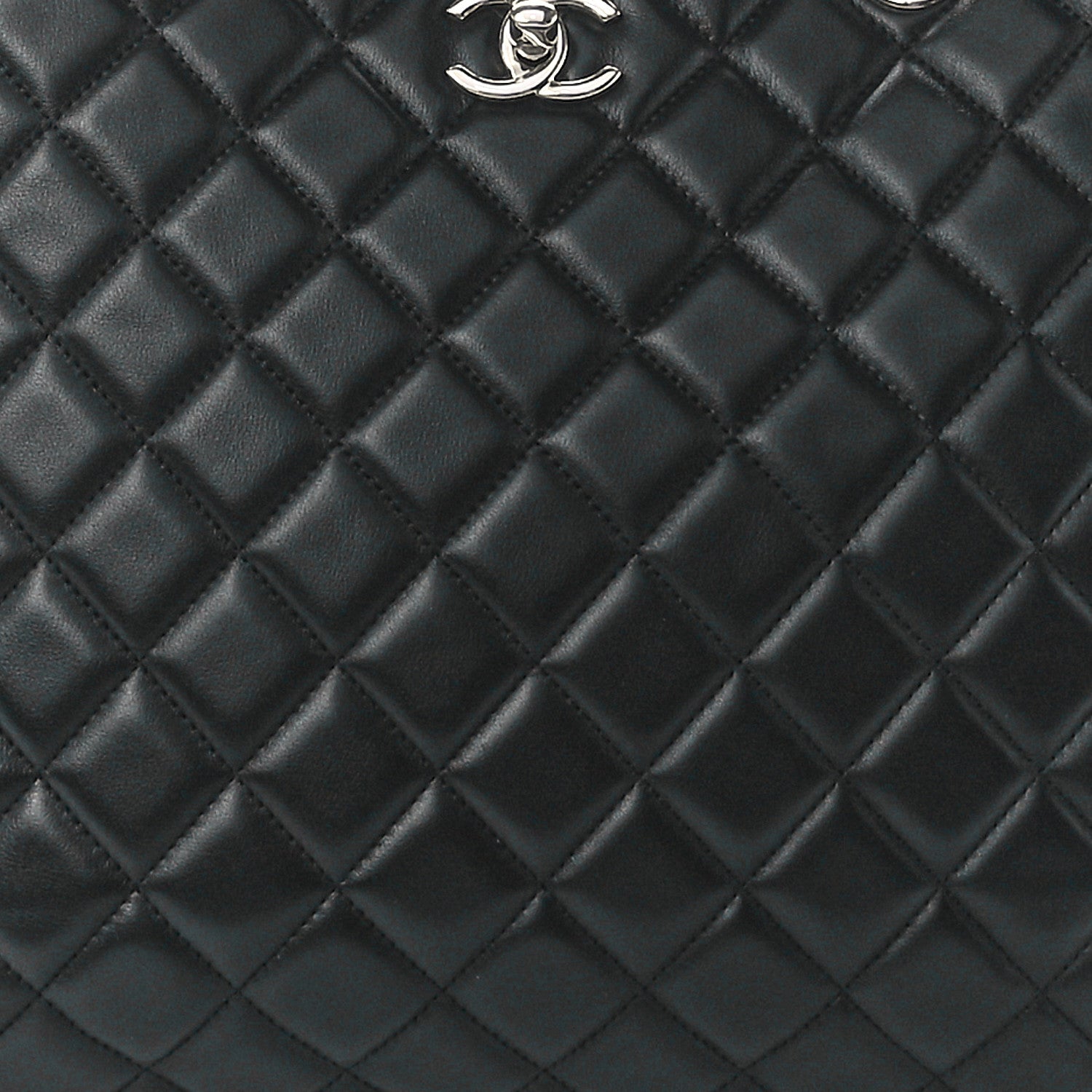 Chanel Calfskin Quilted Timeless Tote Black 9 of 12