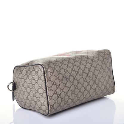 Gucci GG Plus Monogram Tattoo Heart Medium Joy Boston Dark Brown 4 of 12
