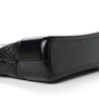 Chanel Aged Calfskin Quilted Medium Gabrielle Hobo Black 8 of 10