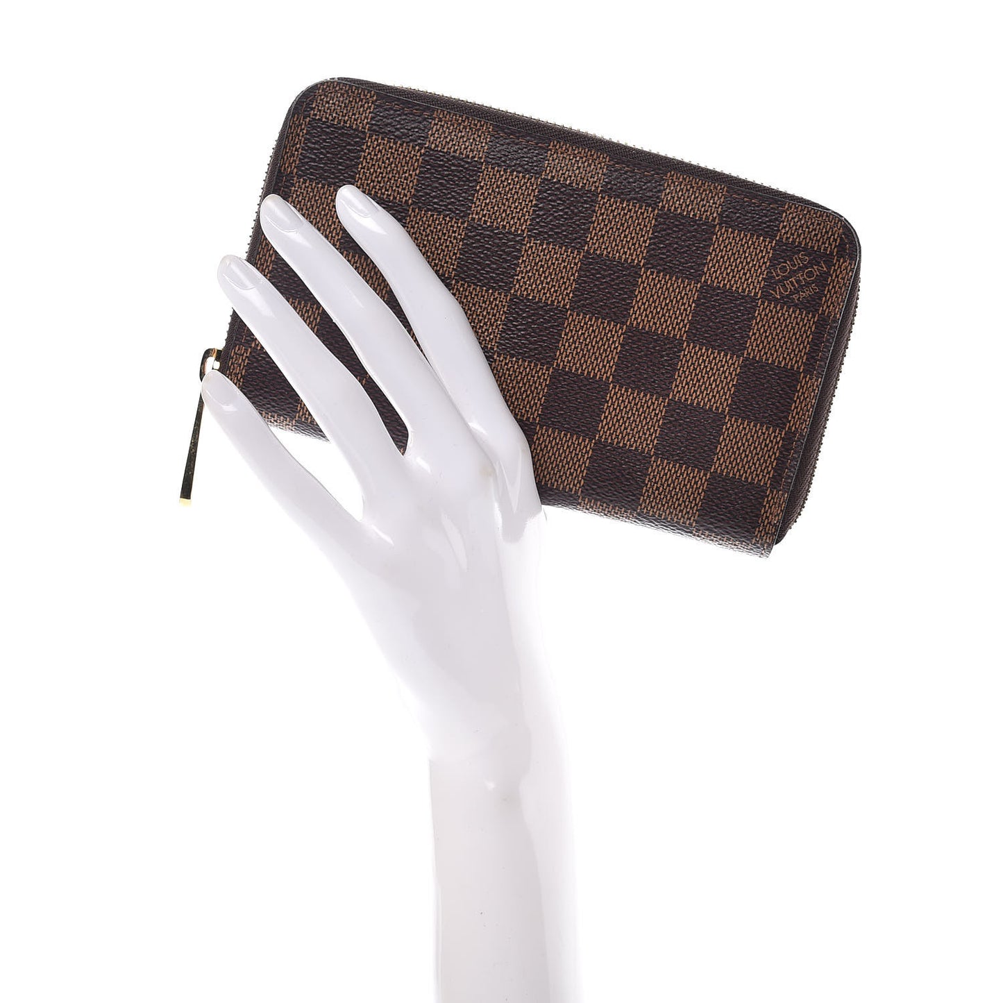 Damier Ebene Zippy Compact Wallet