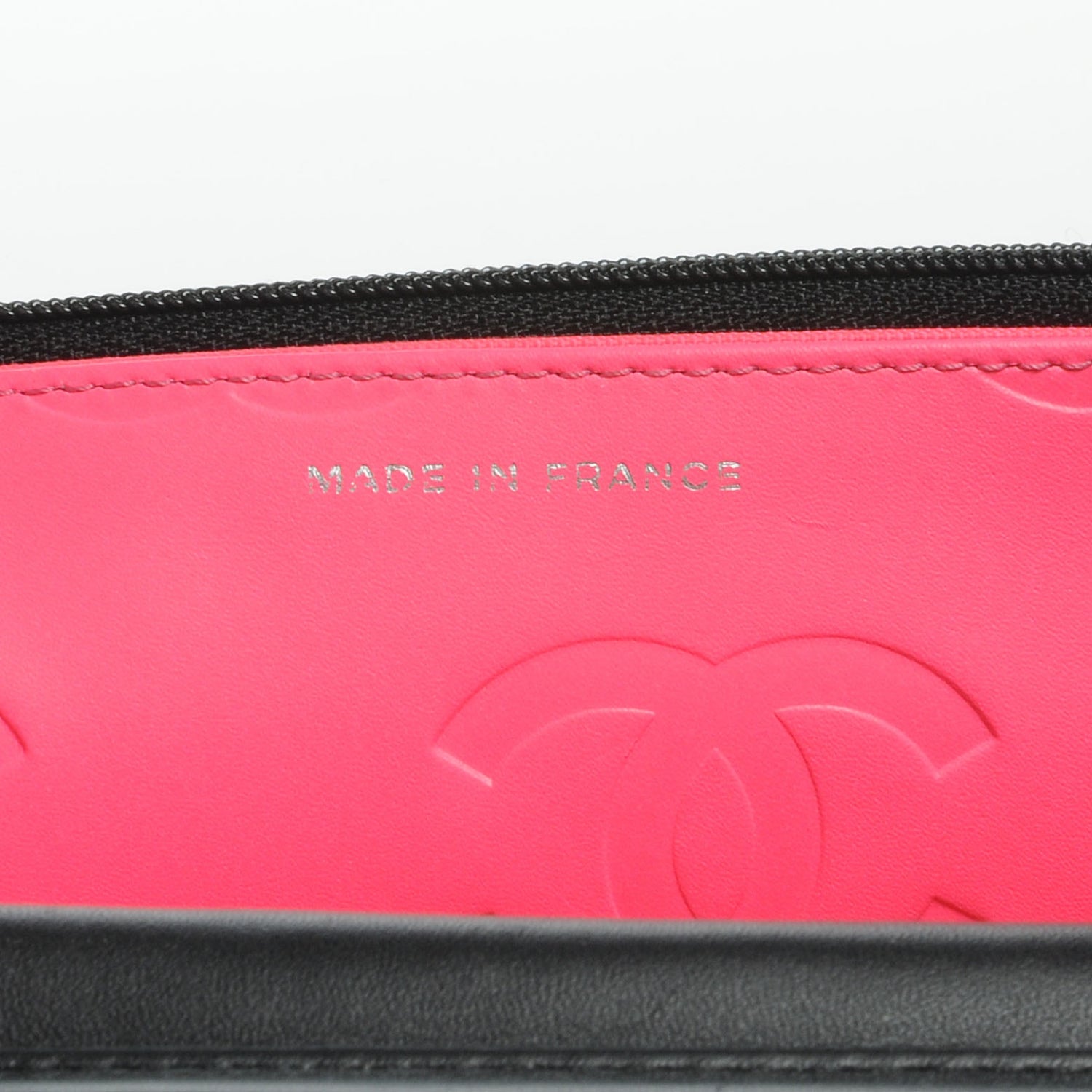 Chanel Calfskin Quilted Cambon Wallet On Chain WOC Black 7 of 8