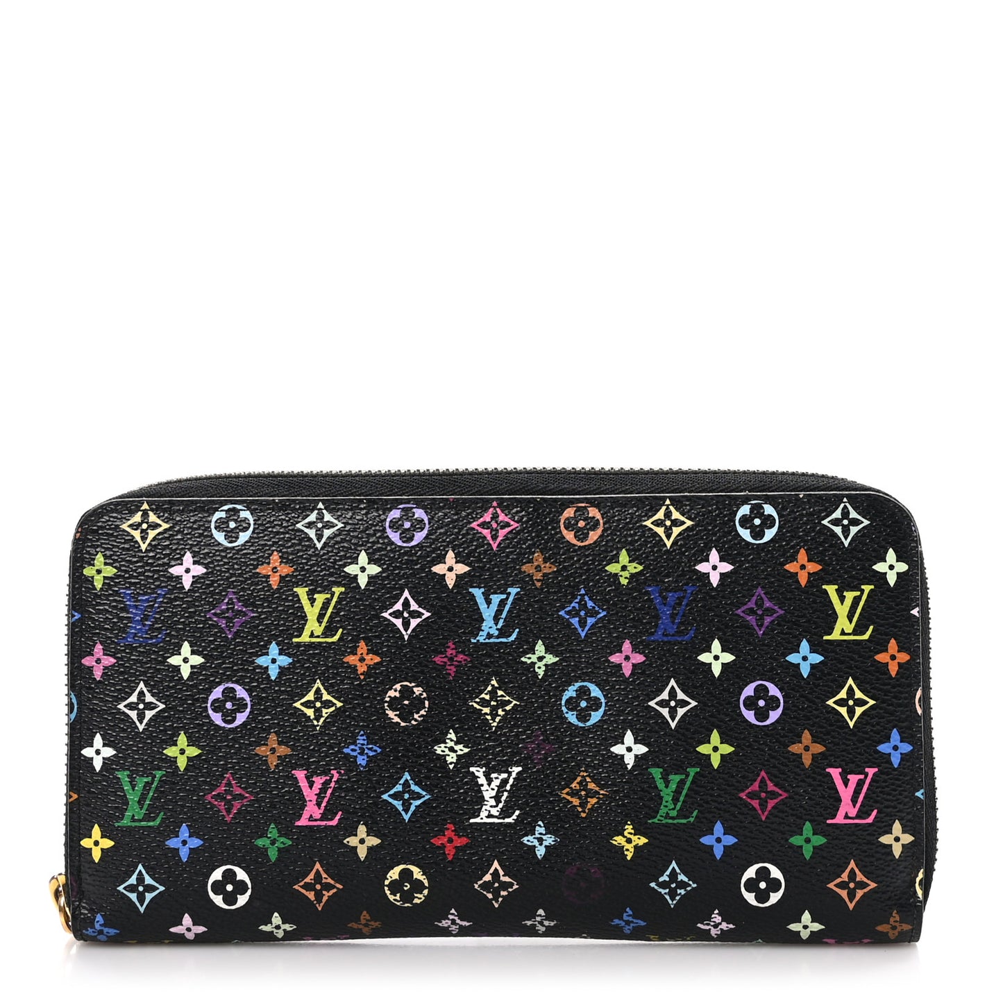 Monogram Multicolor Zippy Wallet Black Grenade