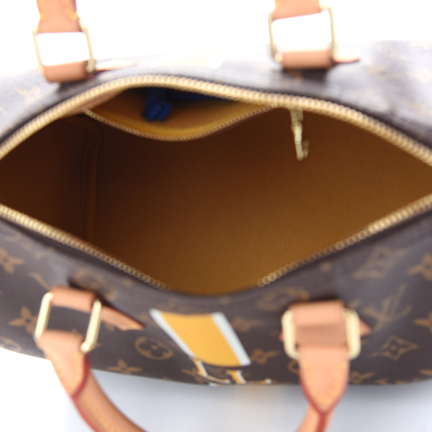 Monogram My LV Heritage Speedy 25 Yellow White