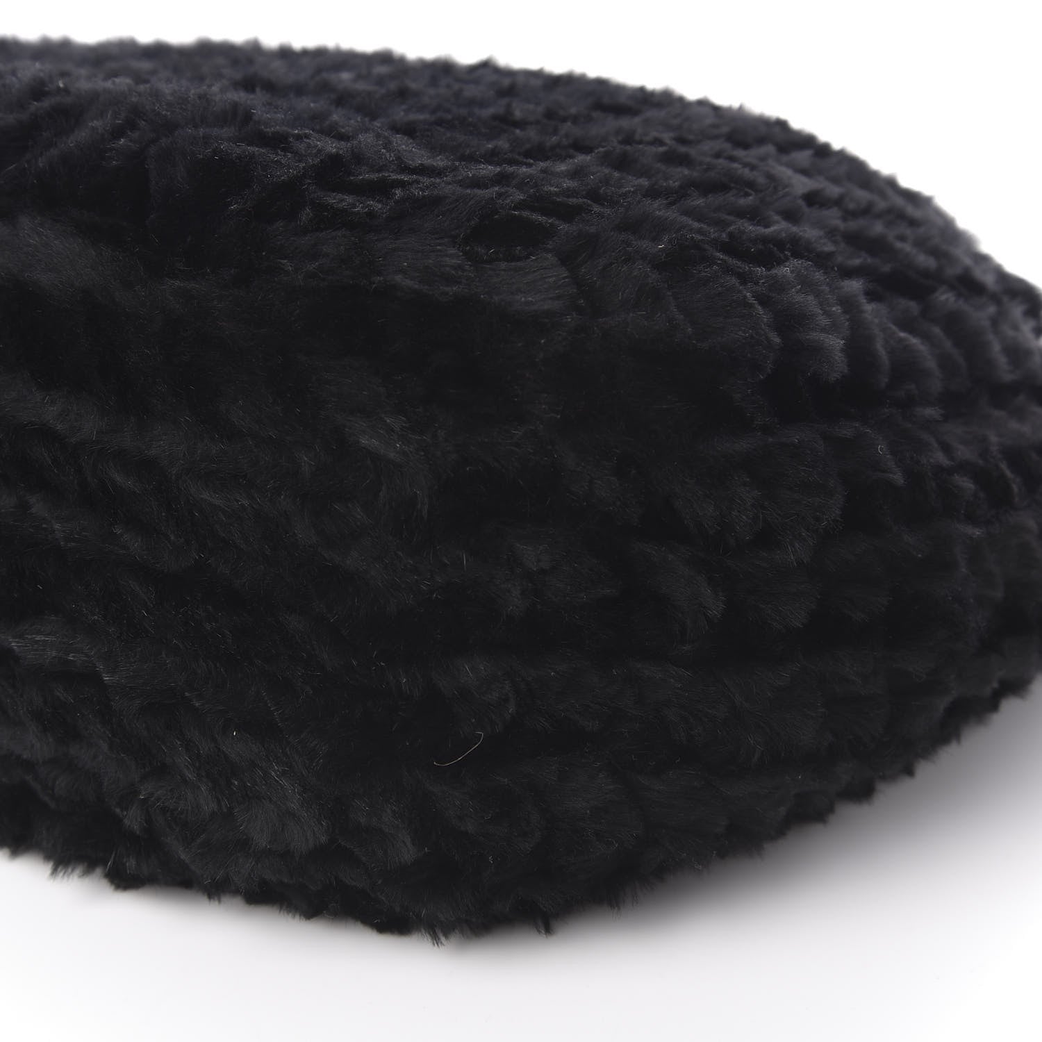 Jimmy Choo Rabbit Fur Solar Hobo Black 9 of 9