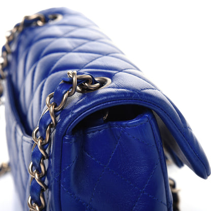 Chanel Lambskin Quilted Mini Rectangular Flap Royal Blue 13 of 13