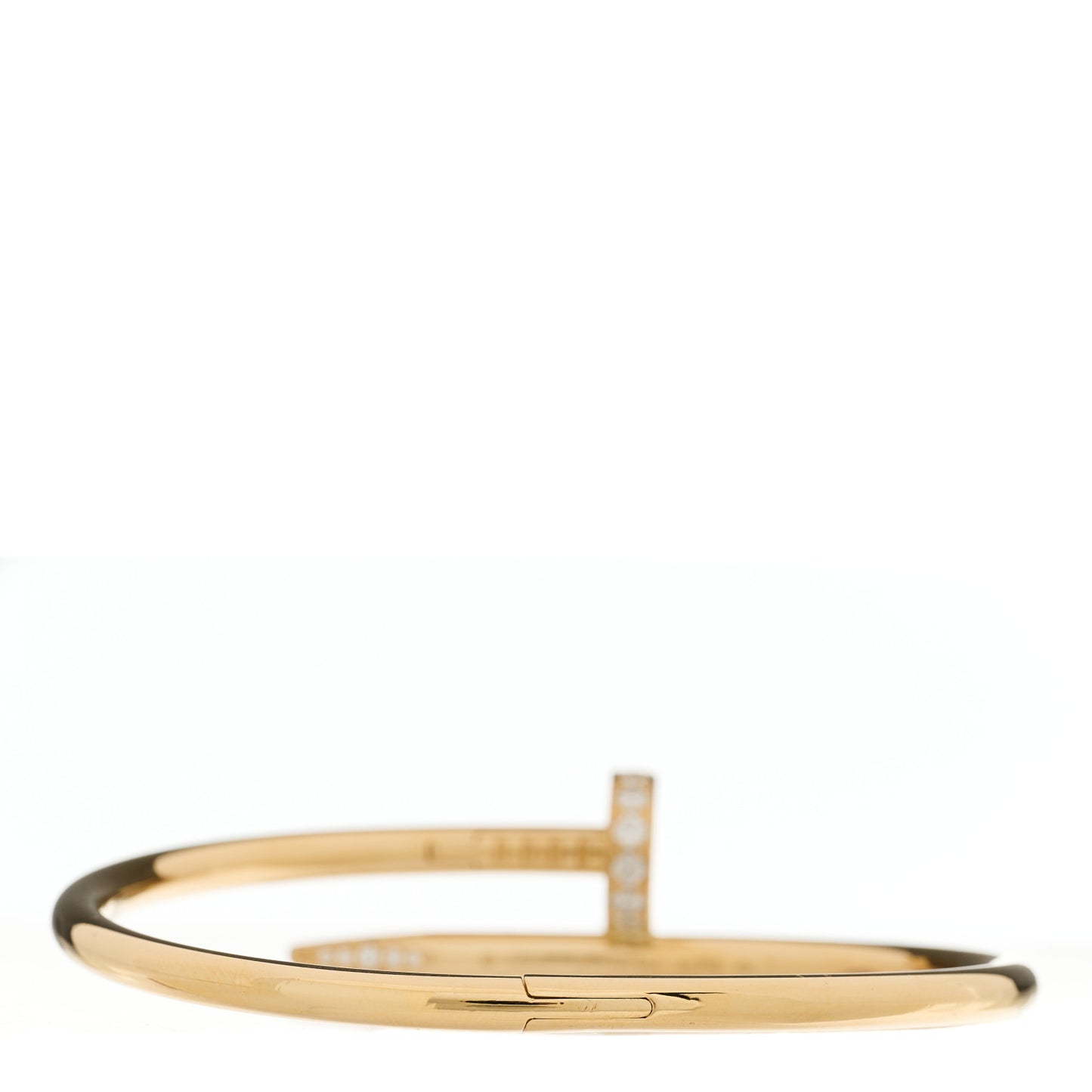 18K Yellow Gold Diamond Juste Un Clou Bracelet 16