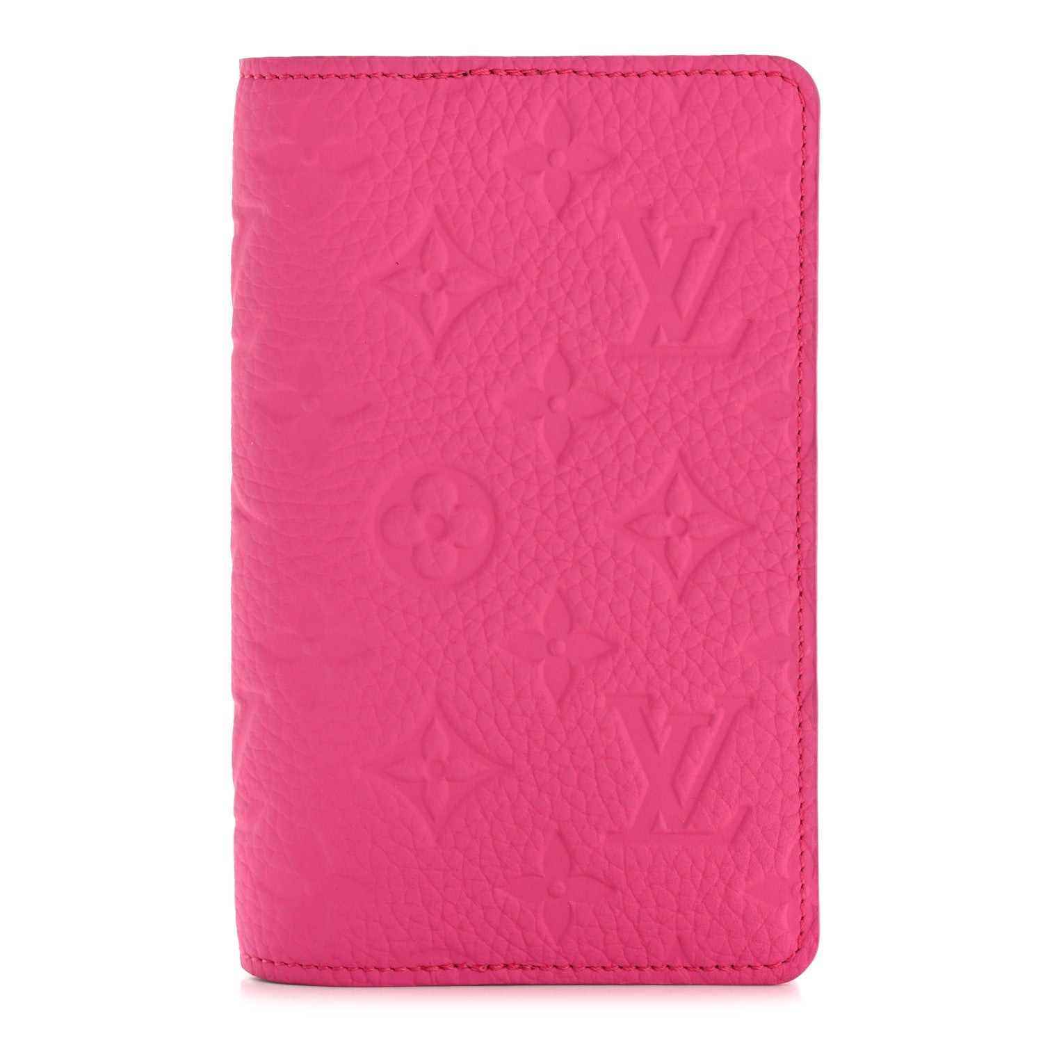 Louis Vuitton Taurillon Monogram Emily Notebook Cover PM Pink 1 of 7