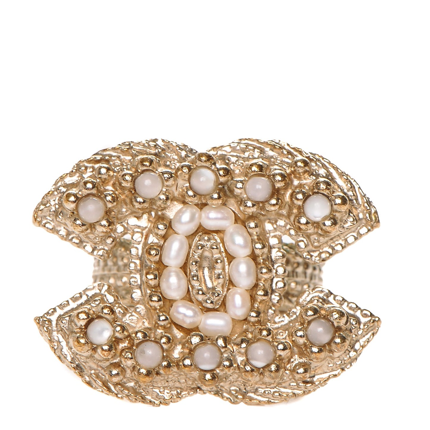 Pearl CC Ring 6.5 Gold