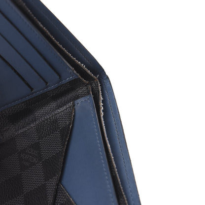 Louis Vuitton Damier Graphite Multiple Wallet Blue 6 of 7