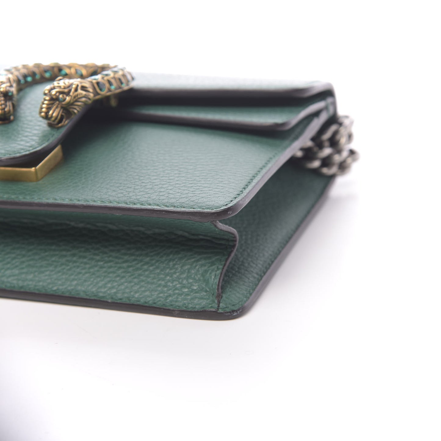 Calfskin Mini Dionysus Shoulder Bag Emerald