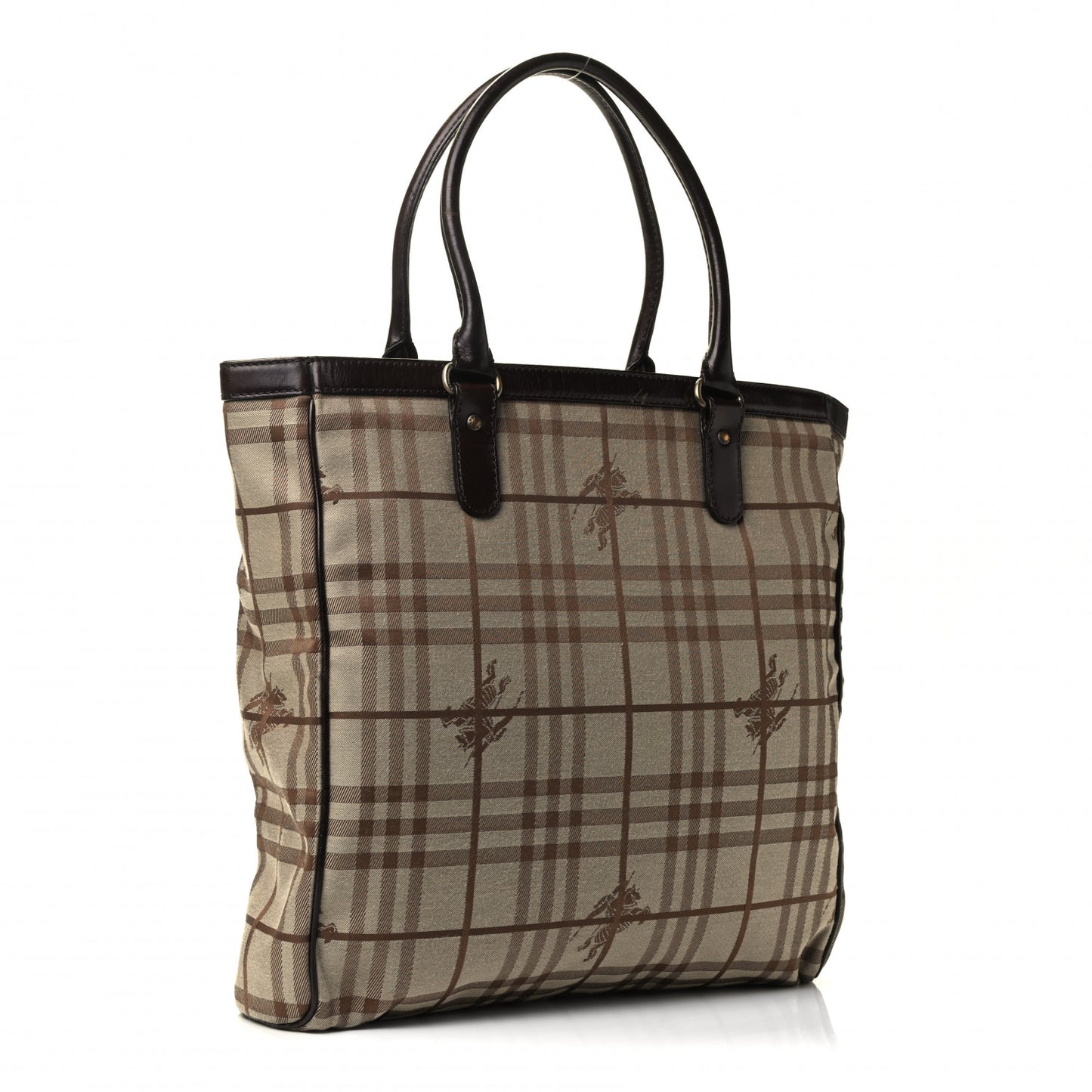 Haymarket Check Tote Brown