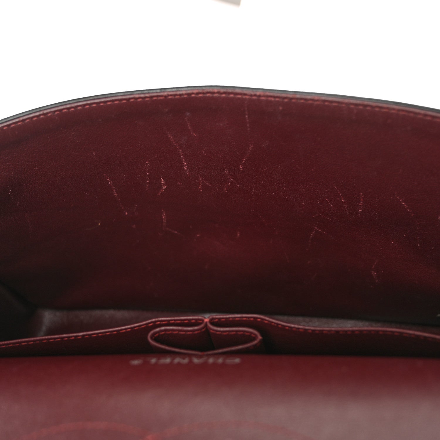 Chanel Lambskin Quilted Maxi Double Flap Black 14 of 16