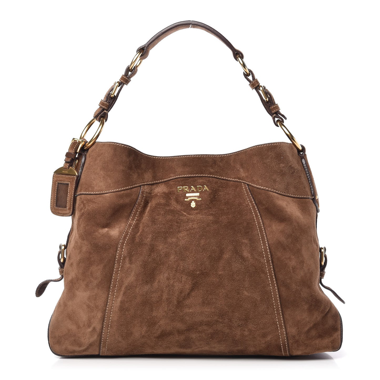 Scamosciato Suede Hobo Brown