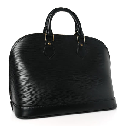 Louis Vuitton Epi Alma PM Black 3 of 11